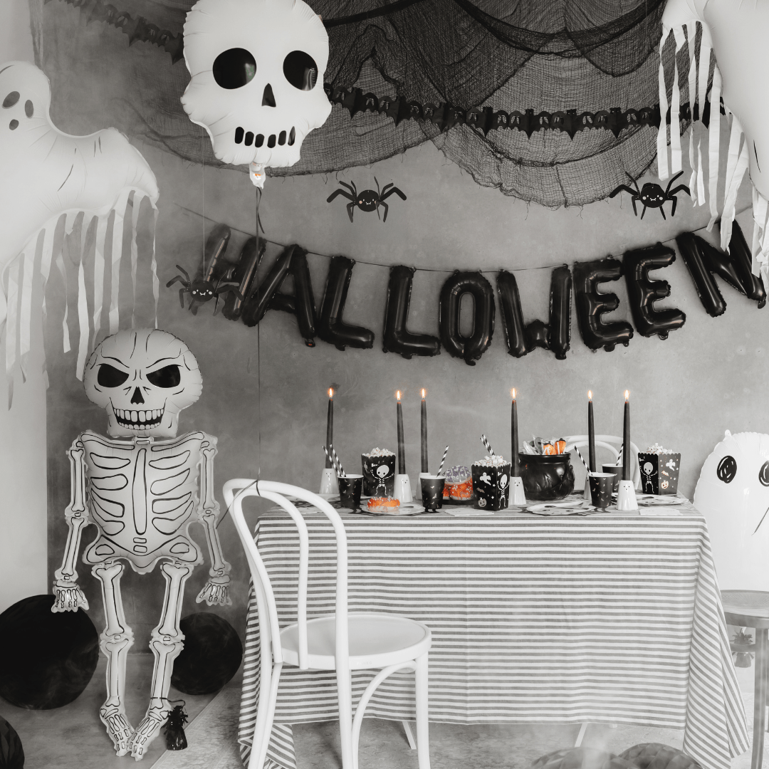 Halloween Decorations - Jumbo Skeleton Foil Balloon Balloons Jumbo Skeleton Foil Balloon