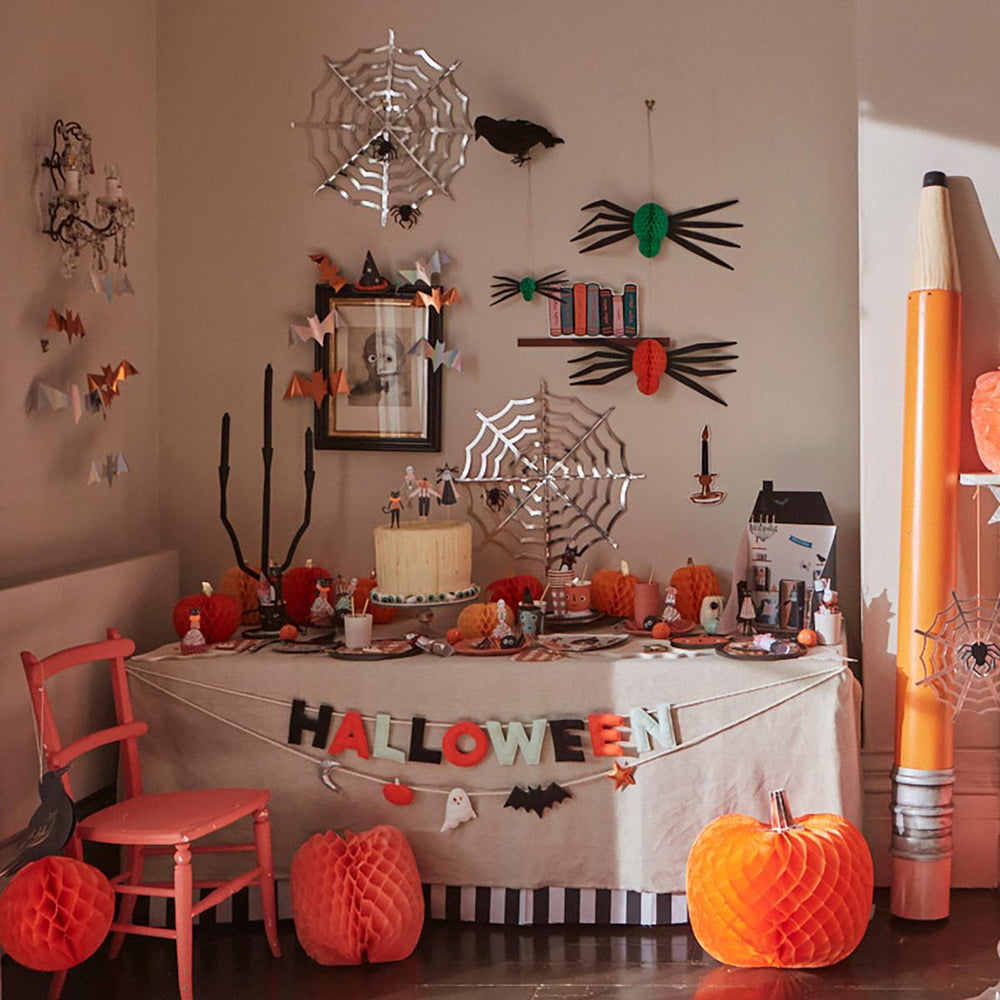 Halloween Felt Party Garland Set | Meri Meri Halloween Decorations Bunting Halloween Felt Party Garland Set