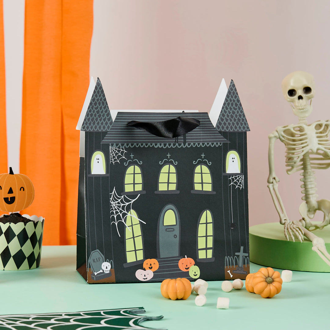 Halloween Haunted House Party Bags - 5 Pack Party Bags Halloween Haunted House Party Bags - 5 Pack