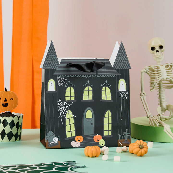 Halloween Haunted House Party Bags - 5 Pack Party Bags Halloween Haunted House Party Bags - 5 Pack