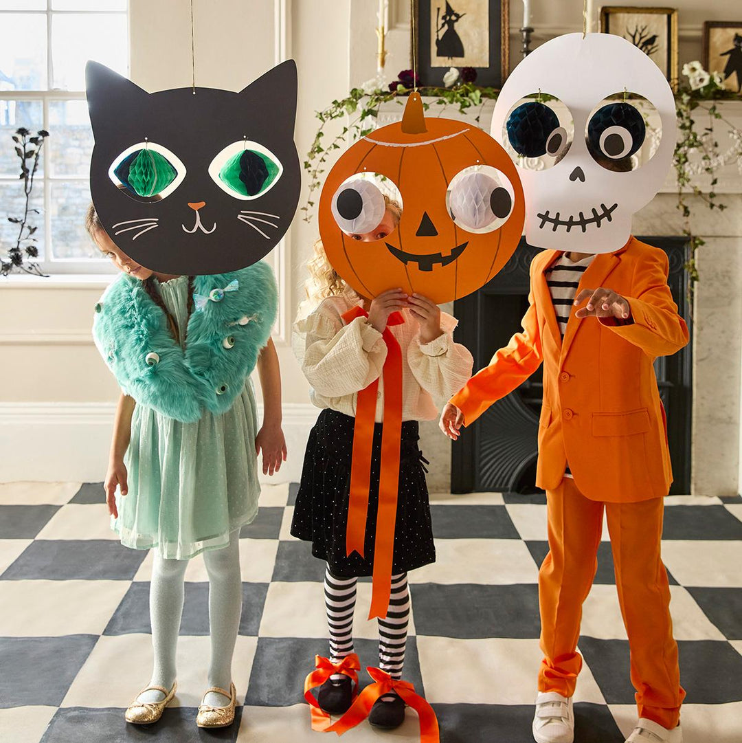 Halloween Heads Hanging Decorations x 3 | Little Big Party Party Decorations Halloween Heads Hanging Decorations x 3