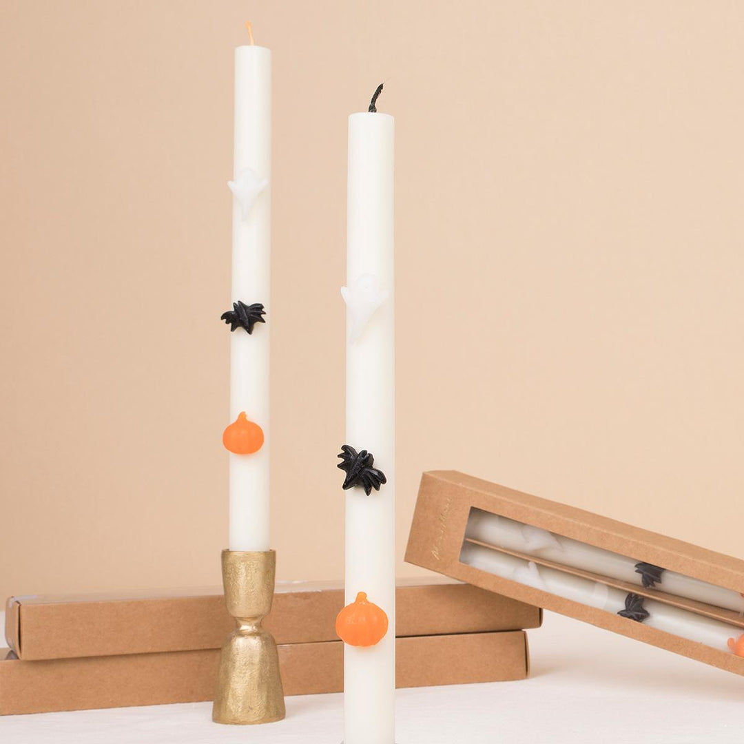 Halloween Icons Table Candles x 2 | Meri Meri Halloween Decorations Candle Halloween Icons Table Candles x 2