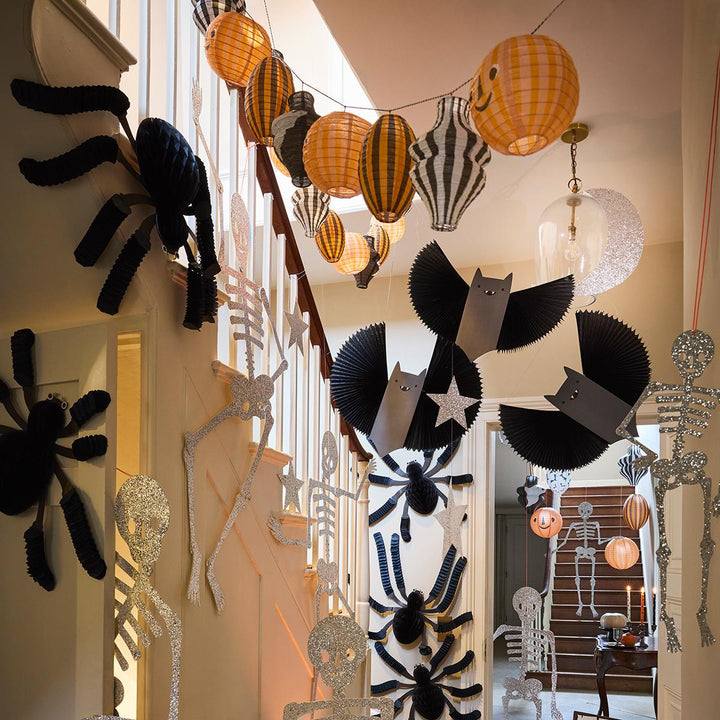 Halloween Lantern Party Garland - Meri Meri Halloween Decorations Bunting Halloween Lantern Party Garland