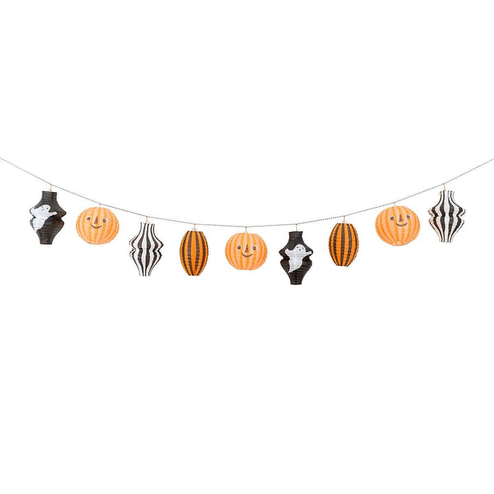 Halloween Lantern Party Garland - Meri Meri Halloween Decorations Bunting Halloween Lantern Party Garland