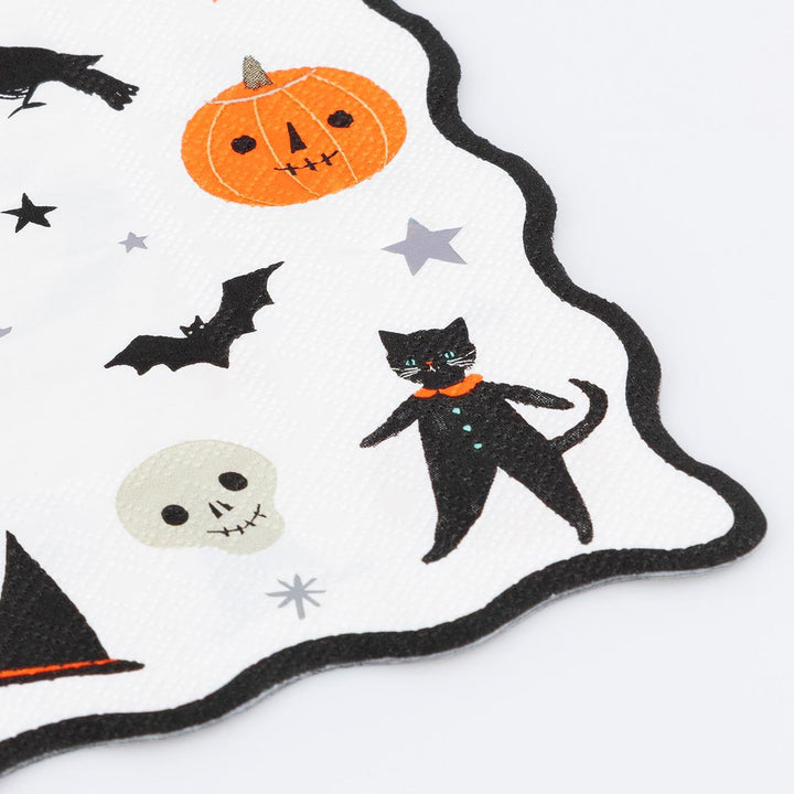 Halloween Large Party Napkins x 16 | Meri Meri Halloween Table party napkins Halloween Large Party Napkins x 16