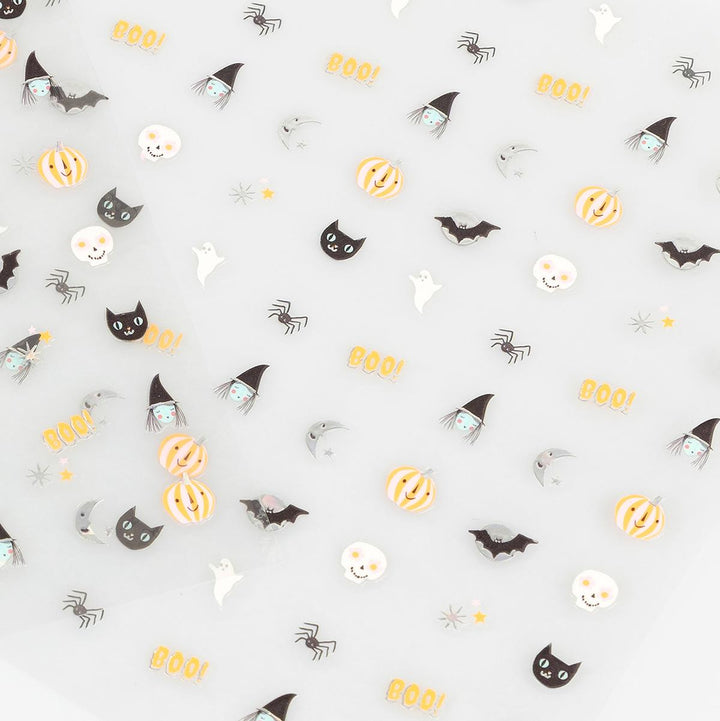 Halloween Nail Stickers x 200 | Meri Meri Halloween Party Party Accessories Halloween Nail Stickers x 200