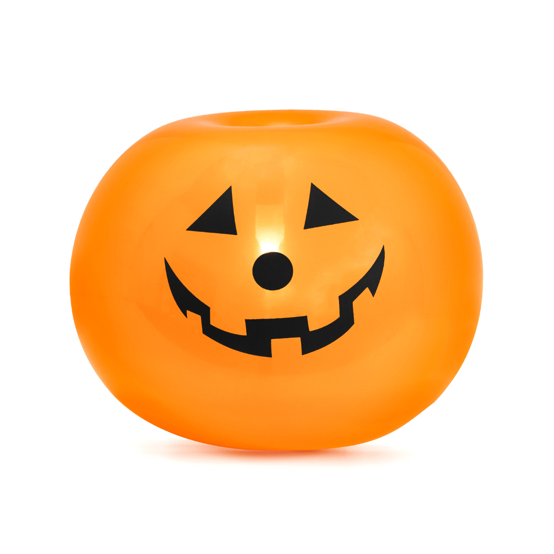 Halloween Party Balloons - 10 inch LED Light Up Pumpkin Latex Balloons x 5 Balloons 10 inch LED Light Up Pumpkin Latex Balloons x 5