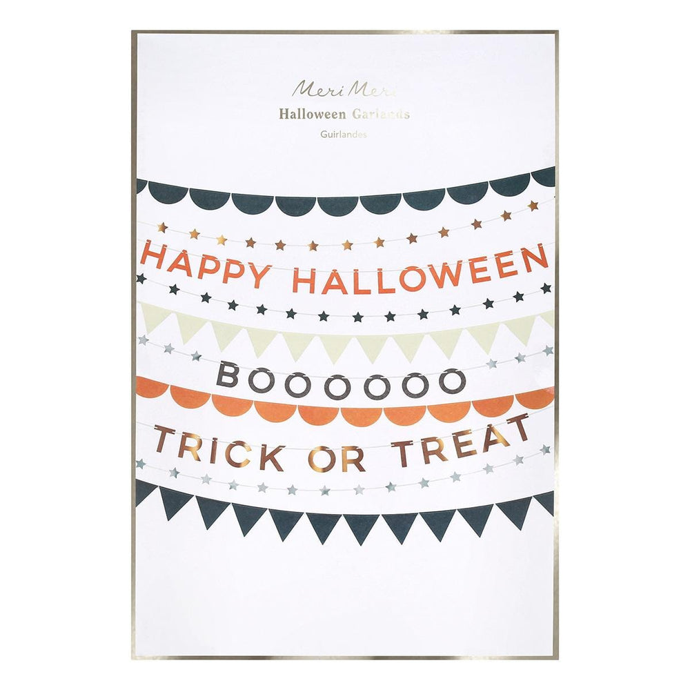 Halloween Party Garland Set | Meri Meri Halloween Decorations Bunting Halloween Party Garland Set