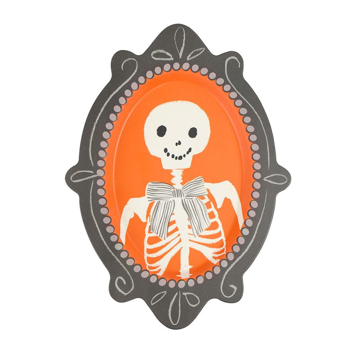 Halloween Portrait Reusable Party Plates x 4 - Meri Meri Party UK party plates Halloween Portrait Reusable Party Plates x 4