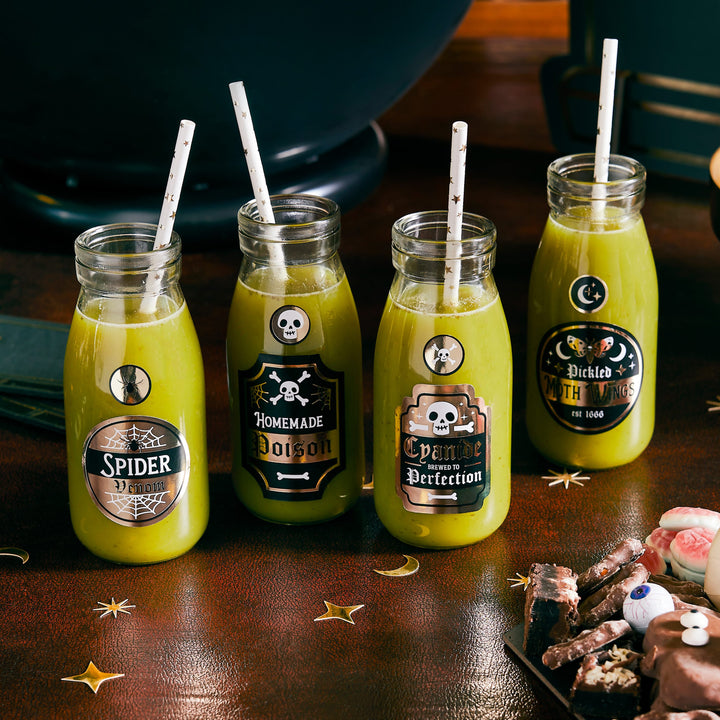 Halloween Potion Sticker Labels | Halloween Party Supplies UK Party Decorations Halloween Potion Sticker Labels