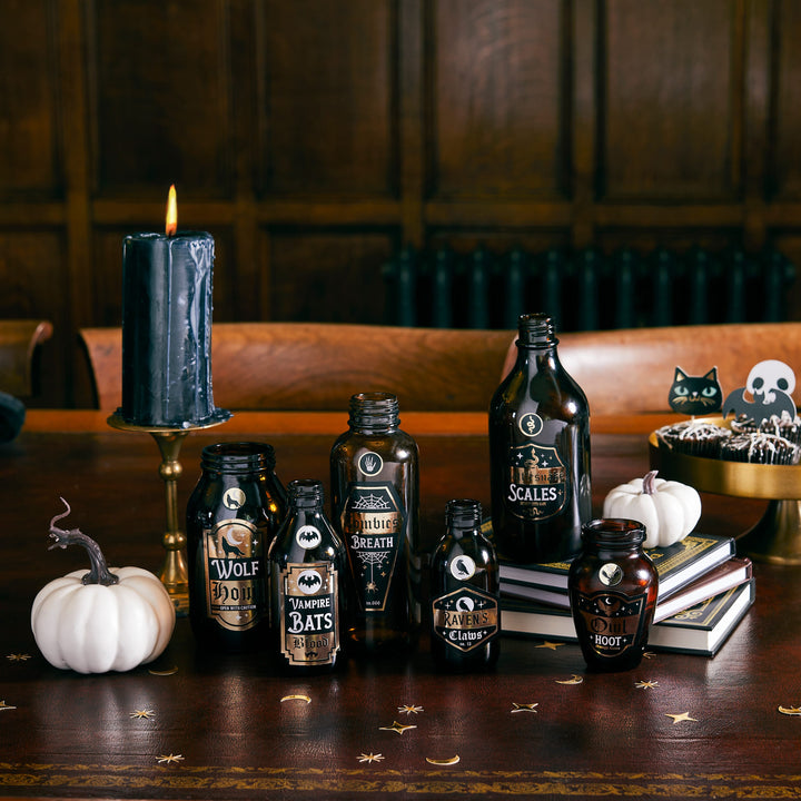 Halloween Potion Sticker Labels | Halloween Party Supplies UK Party Decorations Halloween Potion Sticker Labels