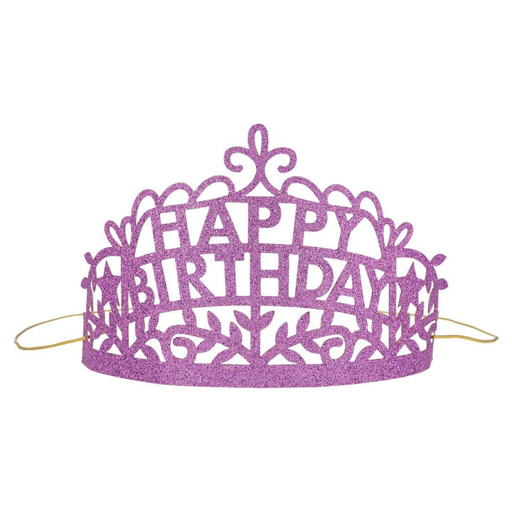 Happy Birthday Party Tiaras x 8 | Meri Meri Party Hats Happy Birthday Party Tiaras x 8