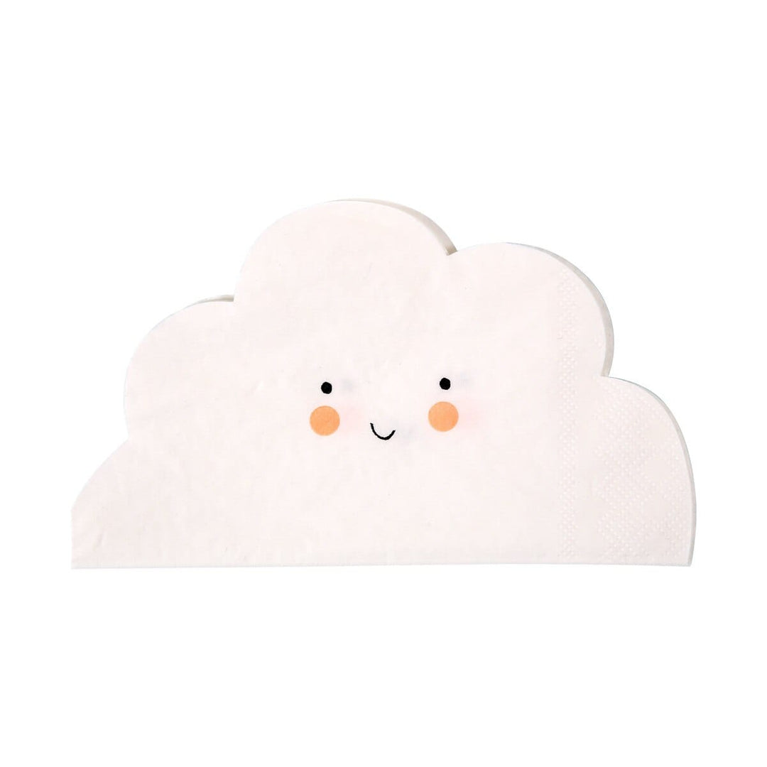 Happy Cloud Party Napkins x 20 | Meri Meri party napkins Happy Cloud Party Napkins x 20