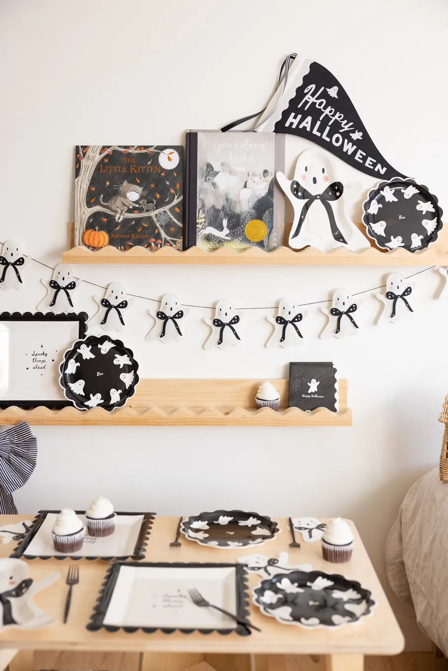 Happy Halloween Felt Pennant - My Mind&