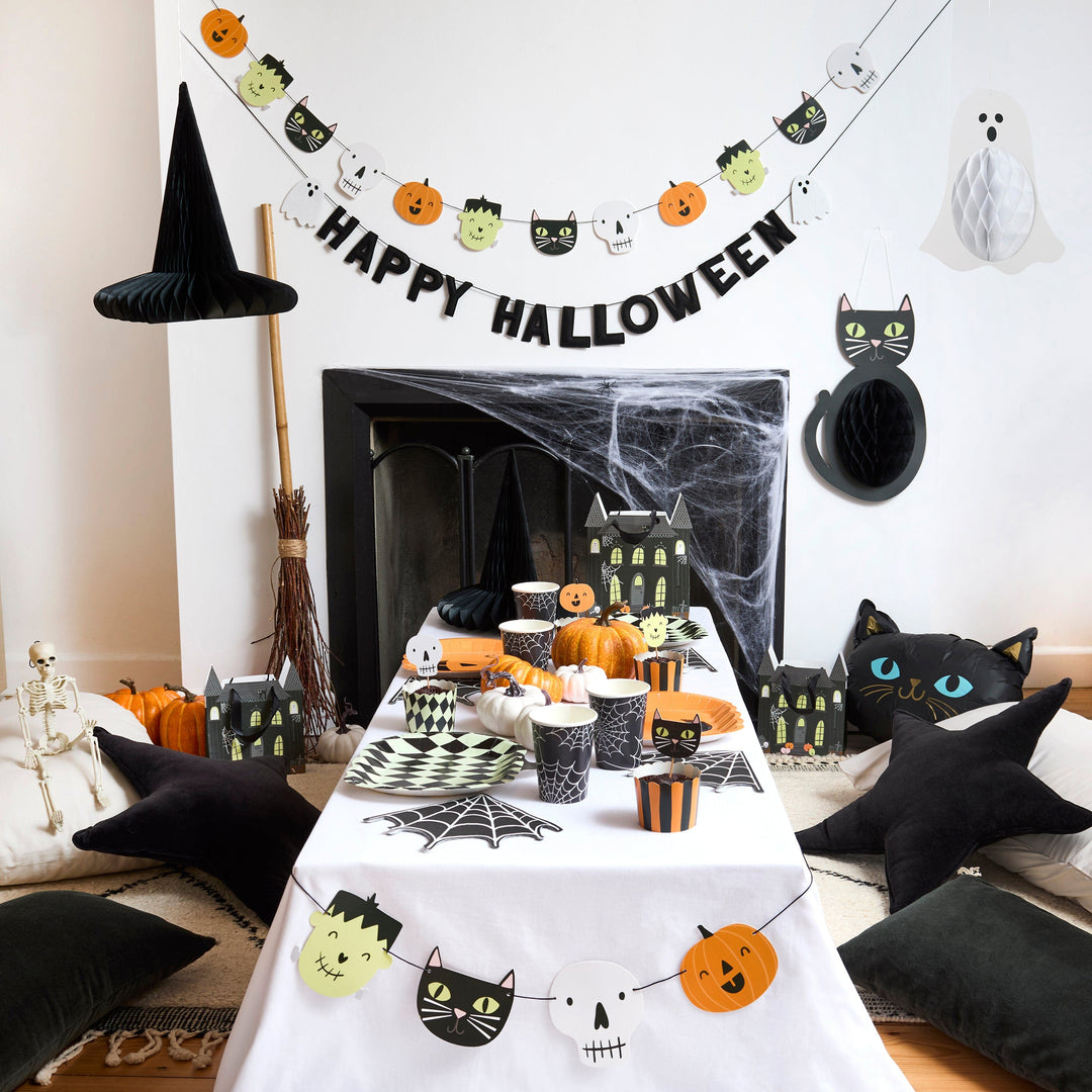 Happy Halloween Glow In the Dark Banner - 2m Bunting Happy Halloween Glow In the Dark Banner - 2m