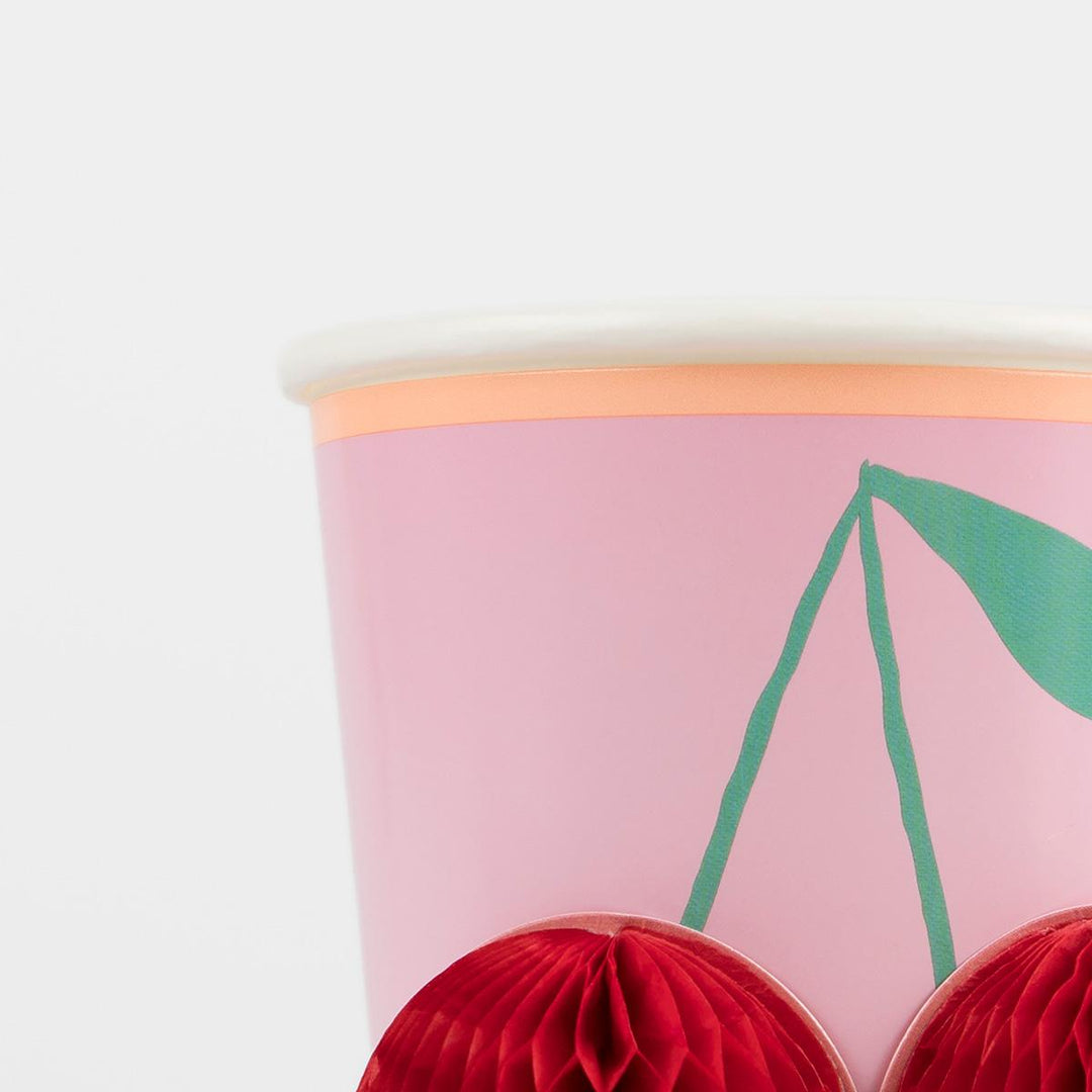 Happy Icons Party Cups x 8 | Meri Meri party cups Happy Icons Party Cups x 8