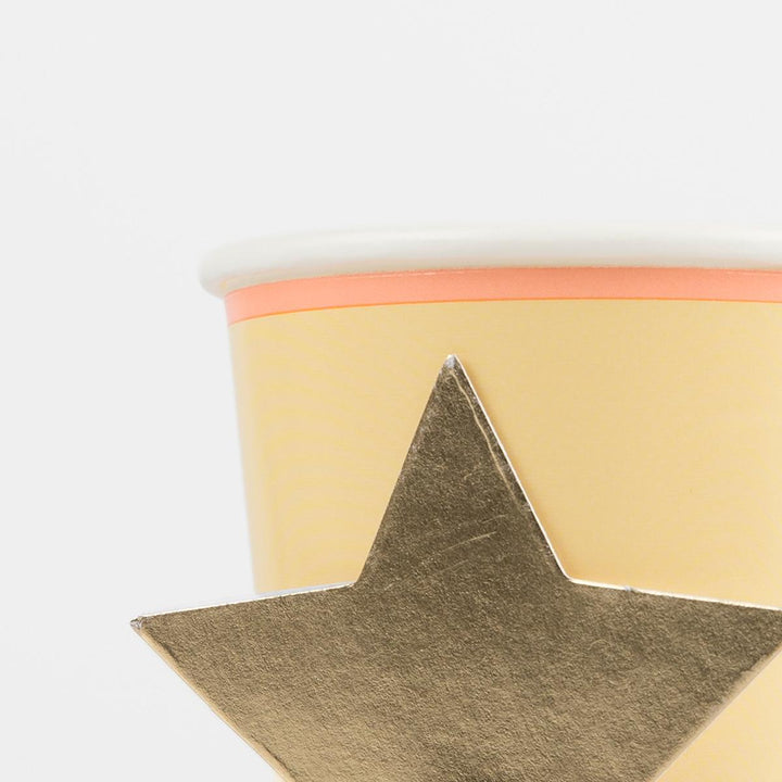Happy Icons Party Cups x 8 | Meri Meri party cups Happy Icons Party Cups x 8