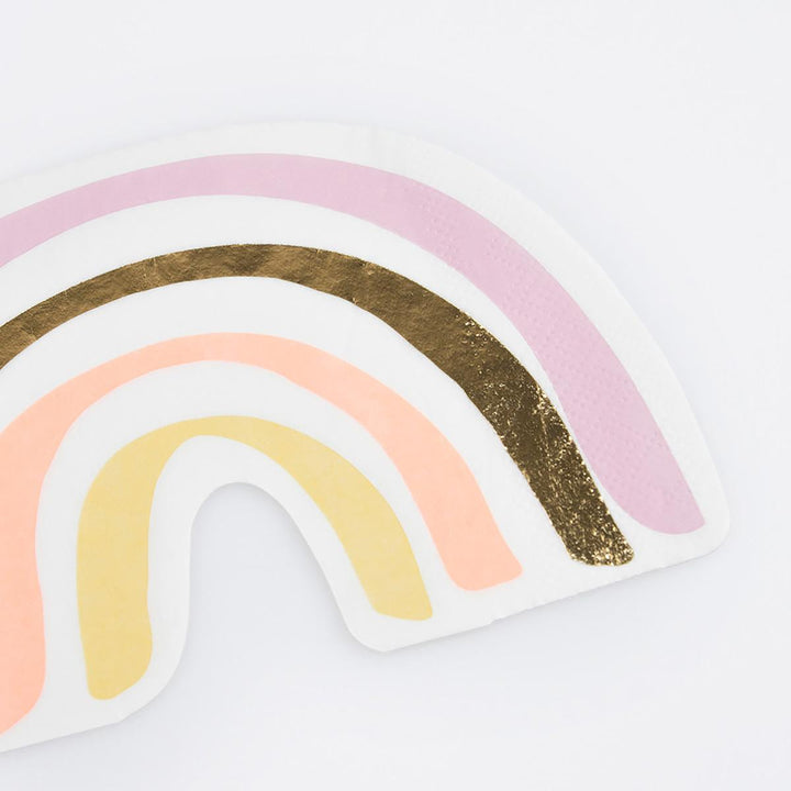 Happy Icons Shaped Party Napkins x 16 | Meri Meri party napkins Happy Icons Shaped Party Napkins x 16