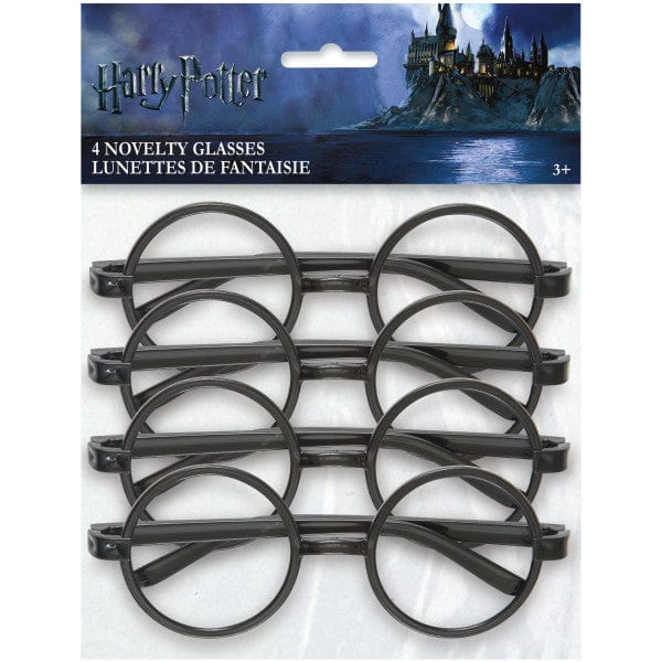 fancy dress Harry Potter Glasses - Pack of 4