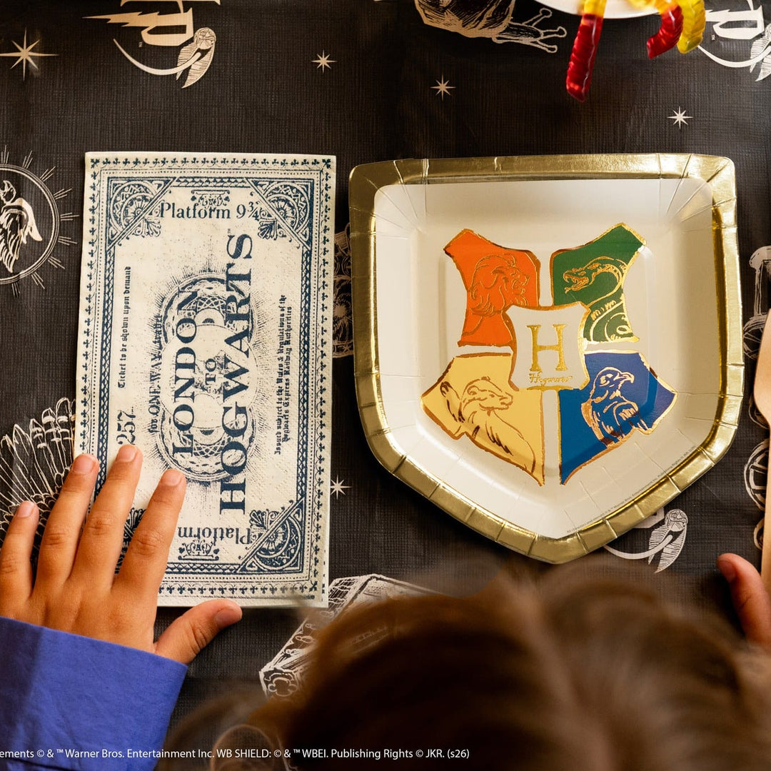 Harry Potter Hogwarts Express Ticket Party Napkins x 20 - Harry Potter Tableware Paper Napkins Harry Potter Hogwarts Express Ticket Party Napkins x 20