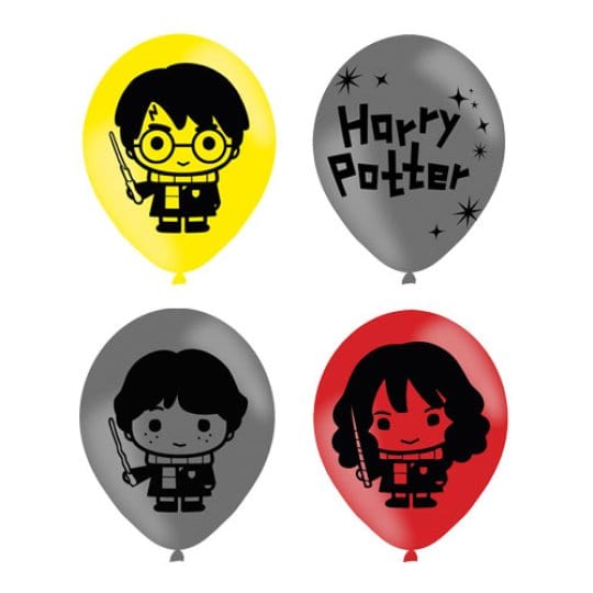 Balloons Harry Potter Party Balloons x 6