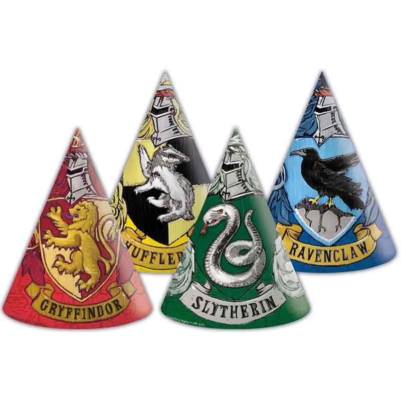 Harry Potter Party Hats x 6 Party Hats Harry Potter Party Hats x 6