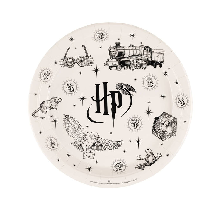 Harry Potter Party Plates x 6 - Harry Potter Party Tableware Disposable Plates Harry Potter Party Plates x 6