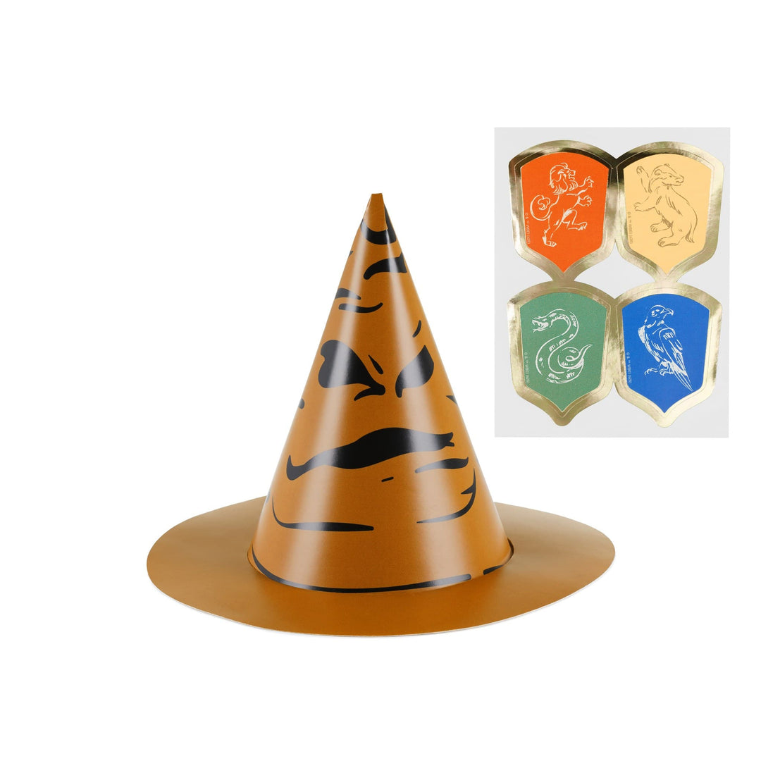 Harry Potter Sorting Hat Party Hats x 6 - Harry Potter Party Hats Party Hats Harry Potter Sorting Hat Party Hats x 6