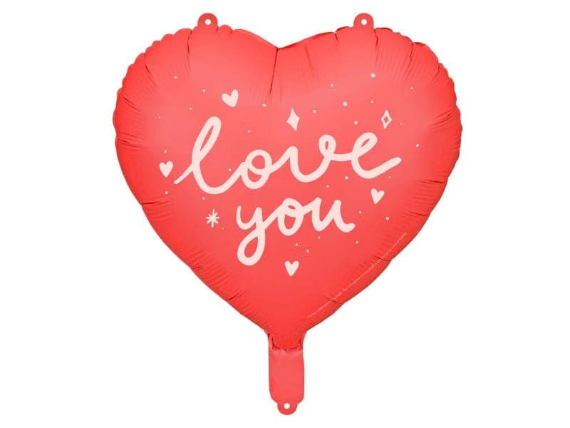 Balloons Heart "Love you" Balloon