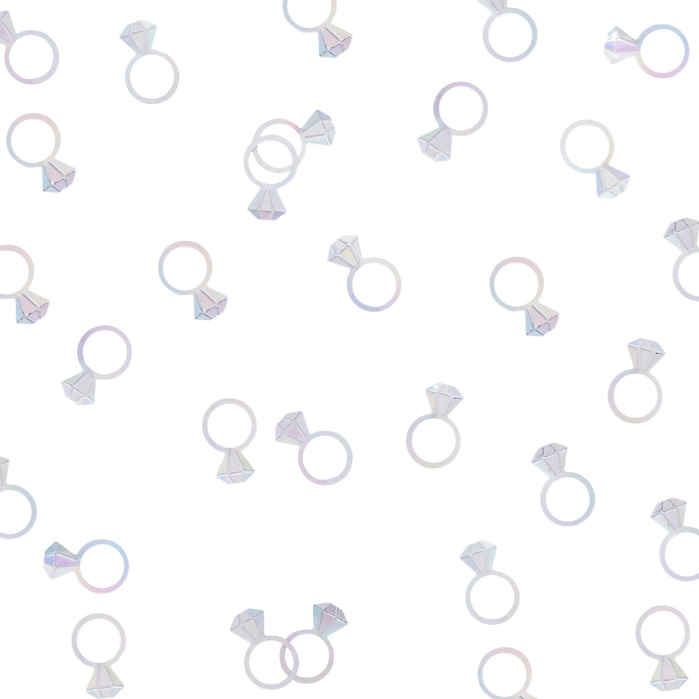 Hen Party Diamond Ring Confetti | Hen Party Supplies UK Party Decorations Hen Party Diamond Ring Confetti