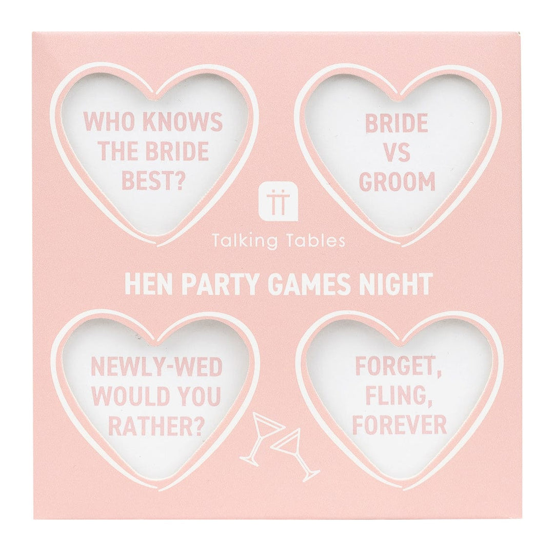 Party Games Hen Party Games Night - 4 Pack