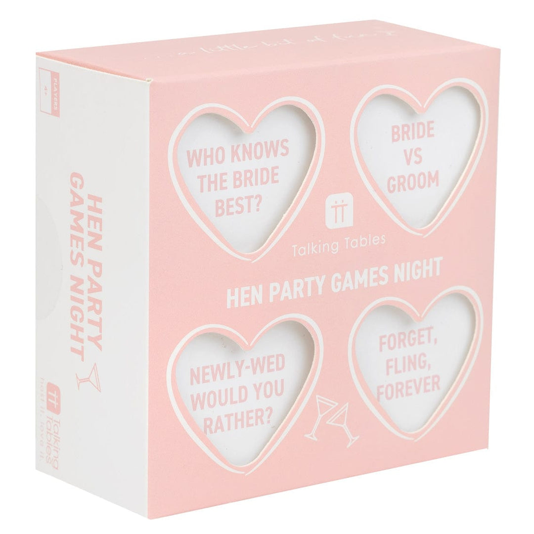 Party Games Hen Party Games Night - 4 Pack