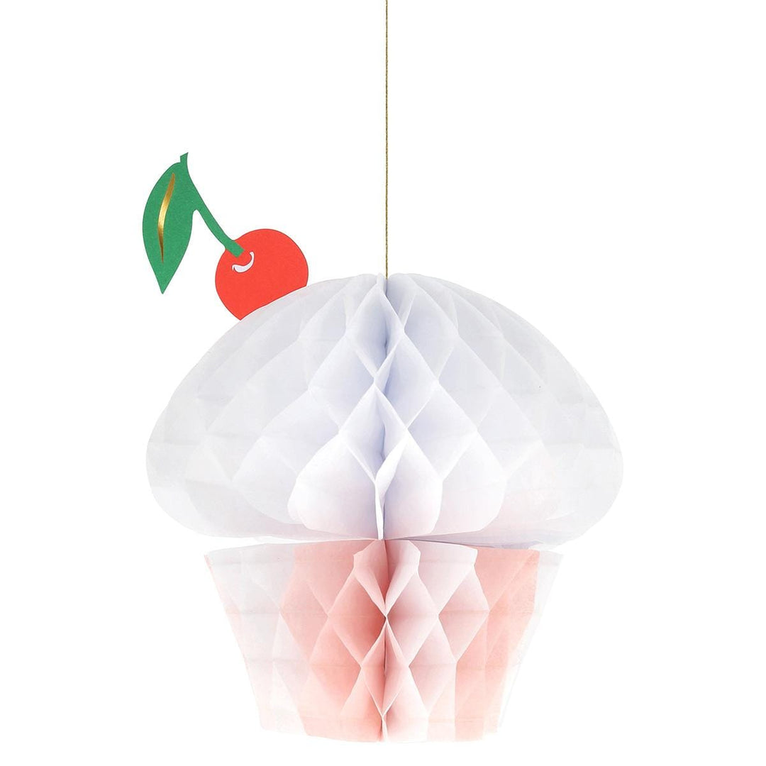 Honeycomb Cupcake Decorations x 4 | Meri Meri | Little Big Party Party Decorations Honeycomb Cupcake Decorations x 4