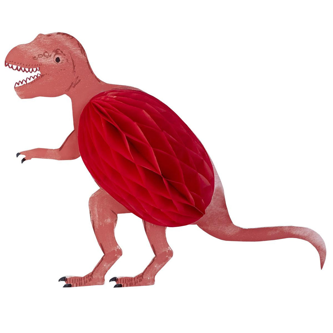 Honeycomb Dinosaur Decorations x 3 | Party Decorations UK Party Decorations Honeycomb Dinosaur Decorations x 3