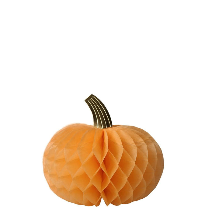 Honeycomb Pumpkin Party Decorations x 10 | Meri Meri Halloween Decorations Party Decorations Honeycomb Pumpkin Party Decorations x 10