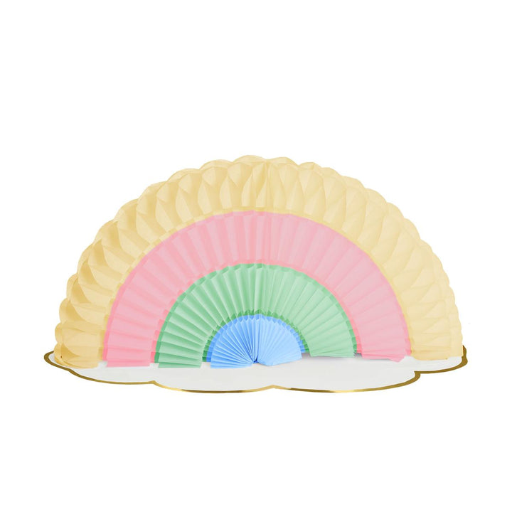 Honeycomb Rainbow Party Decorations x 3 | Meri Meri Rainbow Party Party Decorations Honeycomb Rainbow Party Decorations x 3