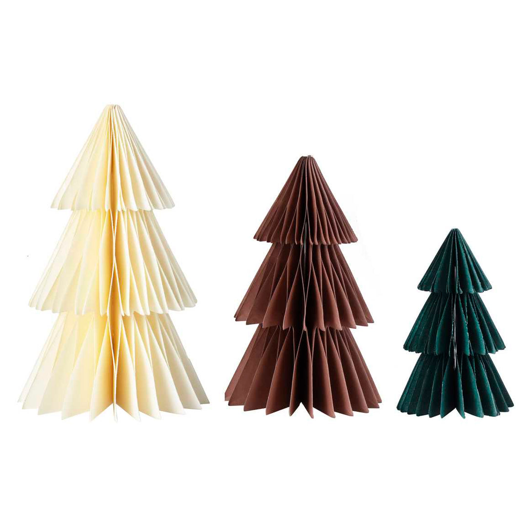 Paper Decoration Honeycomb Tree Christmas Decorations