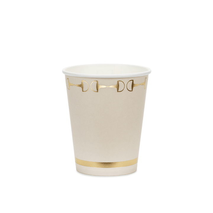 Horse Party Stirrups Paper Cups x 6 - Horse Birthday Party Supplies Disposable Cups Horse Party Stirrups Paper Cups x 6