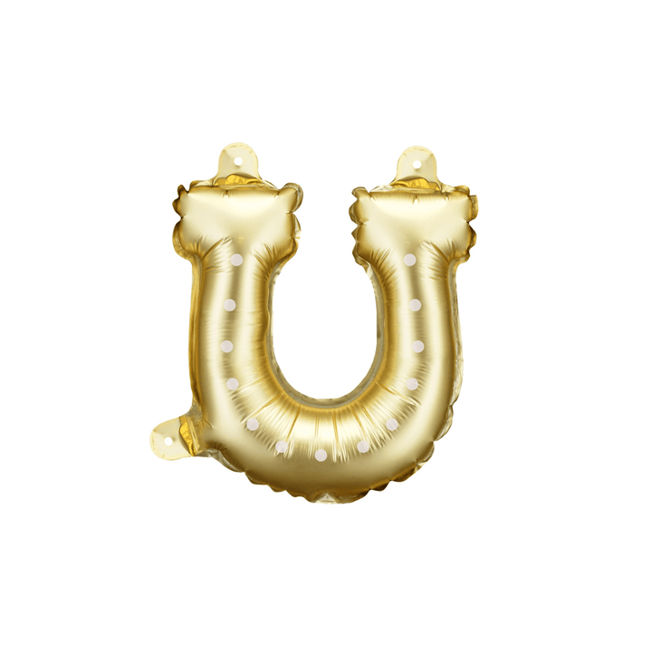 Horseshoe Air-fill Foil Balloons x 3 - Horse Party Decorations Balloons Horseshoe Air-fill Foil Balloons x 3