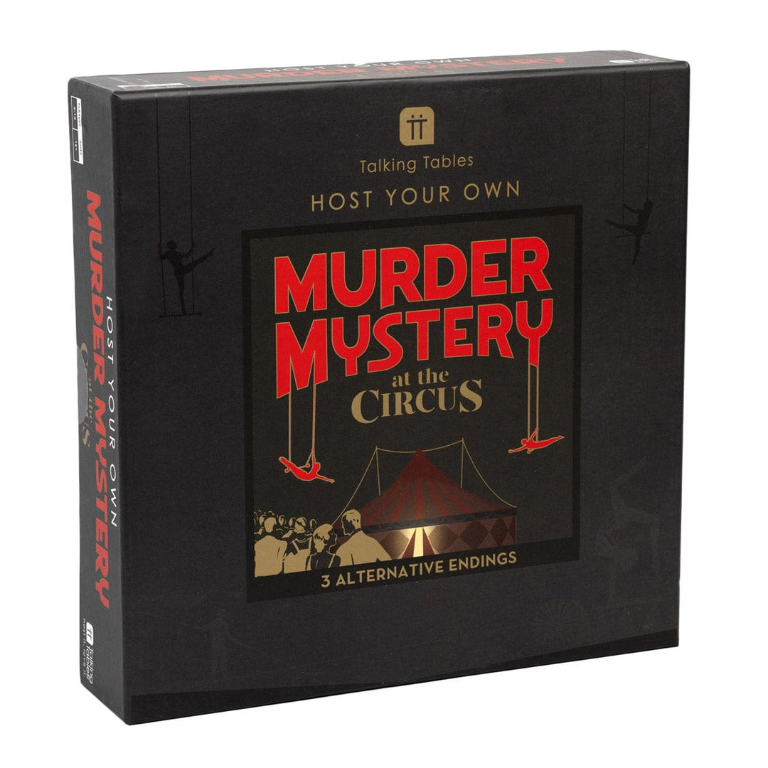 Party Games Host Your Own Murder Mystery At The Circus Game