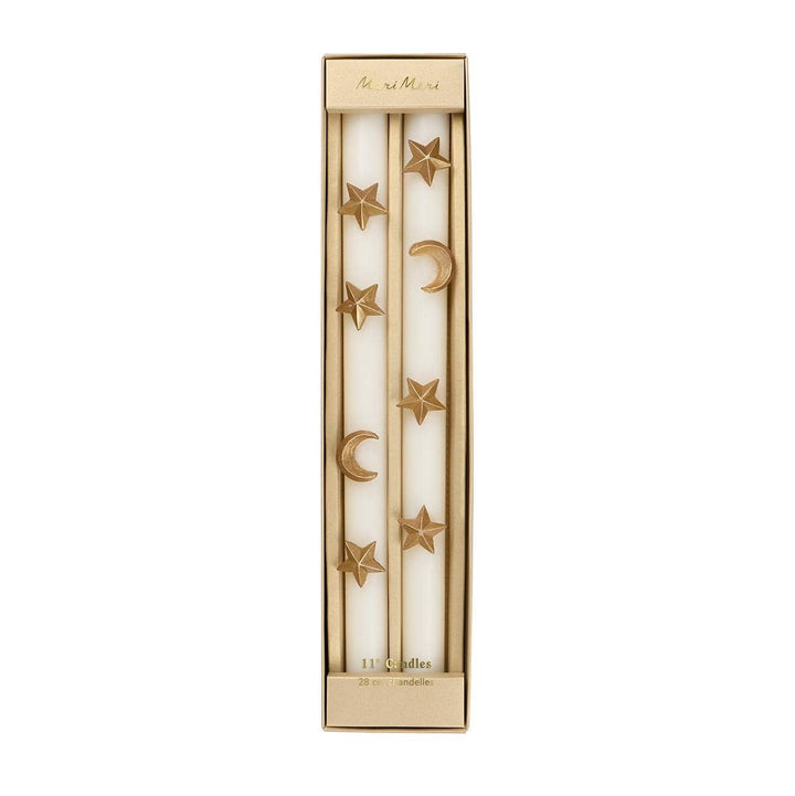 Ivory Celestial Table Candles x 2 | Meri Meri Candle Ivory Celestial Table Candles x 2