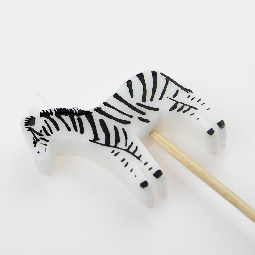 Jungle Animal Birthday Candles x 6 | Meri Meri Safari Party Birthday Candles Jungle Animal Birthday Candles x 6
