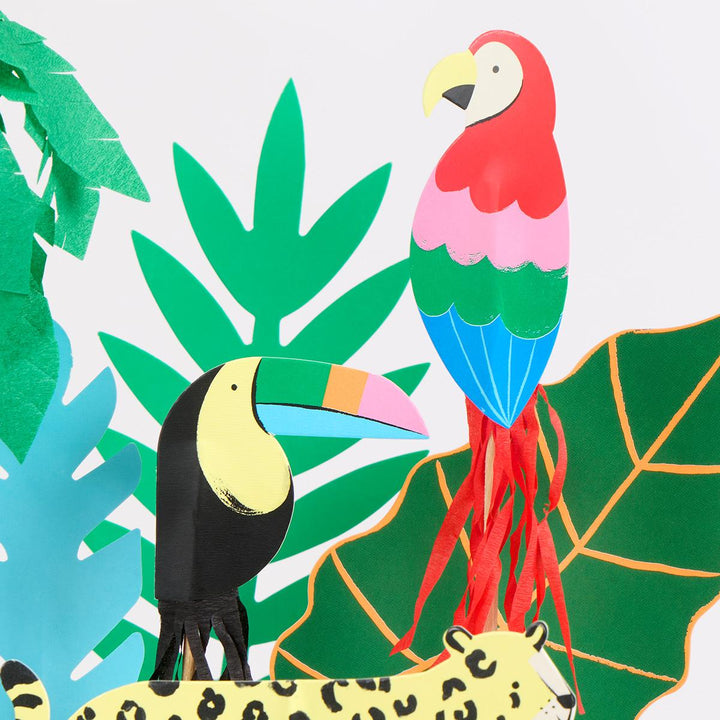 Jungle Jamboree Cake Toppers x 8 | Cake Decorating UK Cake Toppers Jungle Jamboree Cake Toppers x 8