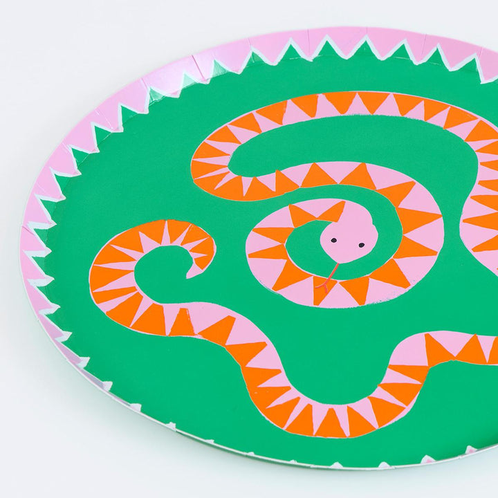 Jungle Jamboree Dinner Plates x 8 | Party Tableware UK Tableware Jungle Jamboree Dinner Plates x 8