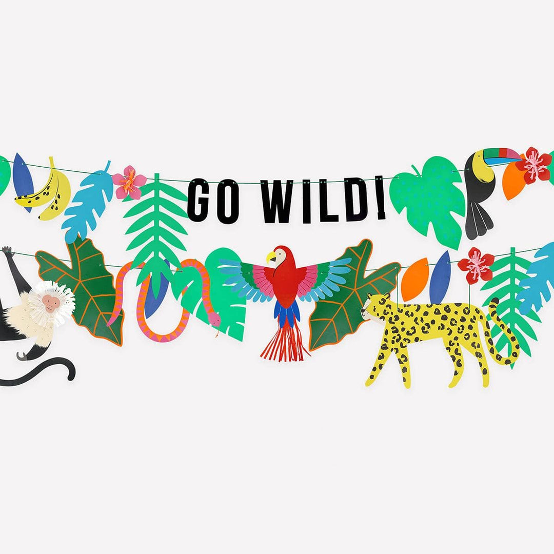 Jungle Jamboree Garland Set | Party Decorations UK Party Decorations Jungle Jamboree Garland Set