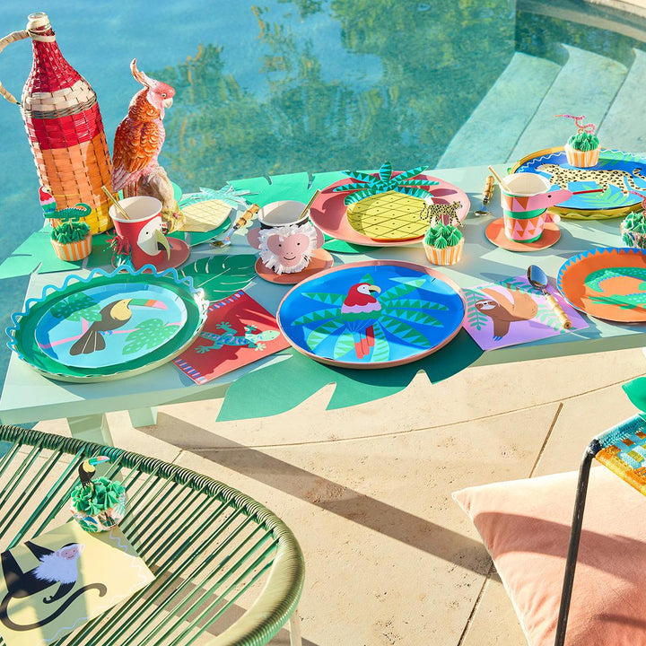 Jungle Jamboree Large Napkins x 16 | Party Tableware UK Tableware Jungle Jamboree Large Napkins x 16
