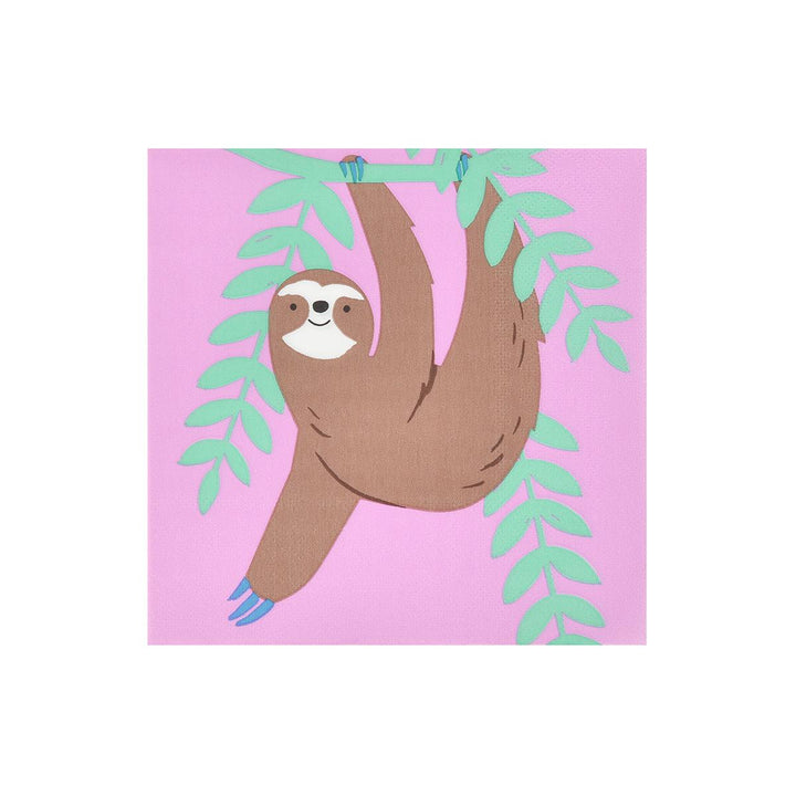 Jungle Jamboree Large Napkins x 16 | Party Tableware UK Tableware Jungle Jamboree Large Napkins x 16