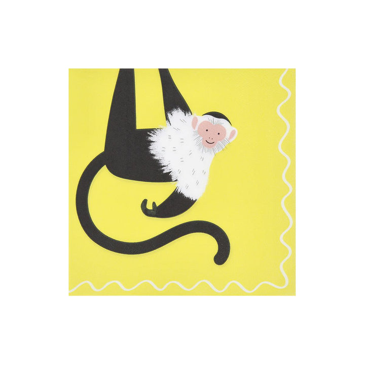 Jungle Jamboree Large Napkins x 16 | Party Tableware UK Tableware Jungle Jamboree Large Napkins x 16