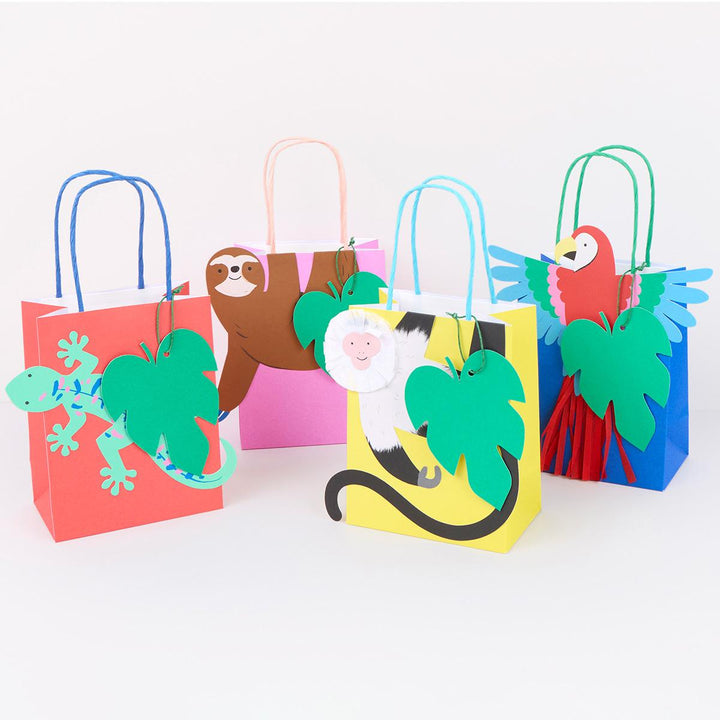 Jungle Jamboree Party Bags x 8 | Party Bags UK Party Bags Jungle Jamboree Party Bags x 8