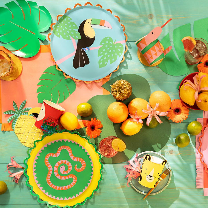 Jungle Jamboree Side Plates x 8 | Party Tableware UK Tableware Jungle Jamboree Side Plates x 8